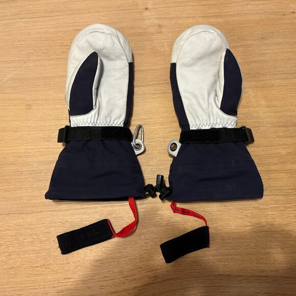 Hestra Army Leather Heli Ski Mitten Size 9 Men's - Picture 4 of 5